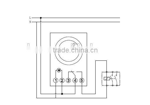 AH710 Mechanical Timer,time relay