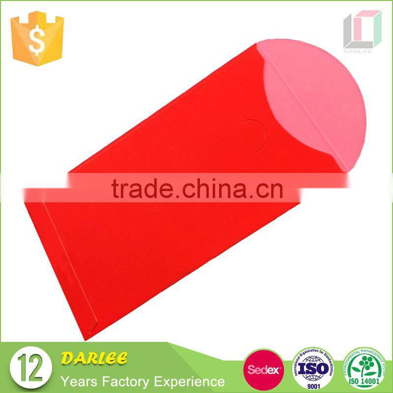 Wholesale custom printing chinese lucky gold wedding envelops