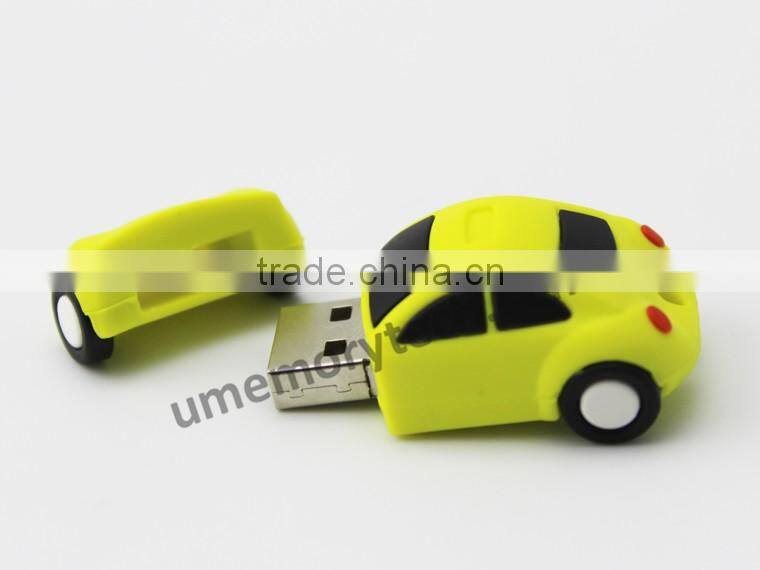 Promotion gift attractive design 64gb mini car gift usb flash drive