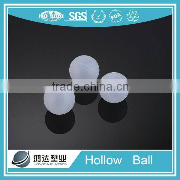 High quality clear plastic hollow balls 35.56mm