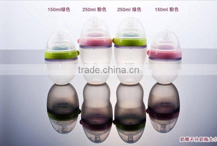 Custom mold Comotomo Natural Feel Bundle silicone Comotomo Baby Bottle