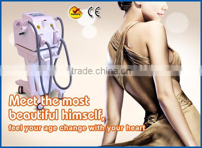 High quality low price 2015 new arrival 950nm painless SHR IPL laser wrinkle remover beauty machine