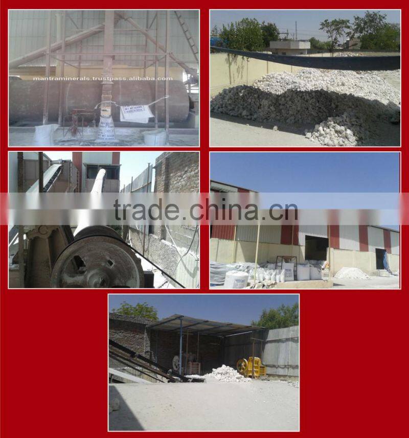 Talc Lumps with 80% to 97% Whiteness