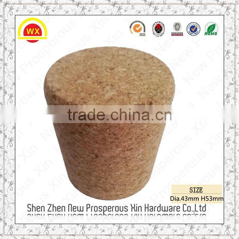 Wholesale natural glass engraved logo printing natural wine corks