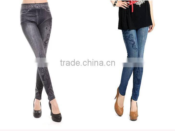 Hot Sexy Women Skinny Jeans Leggings Stretch Pencil Tights Pants Casual Slim Trousers Leggings Wholesale