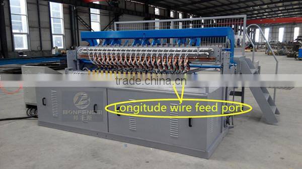 Synchronous control technology fully automatic fence panels wire mesh welded machine