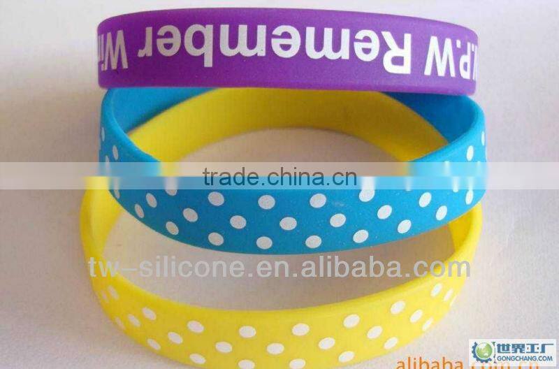 flag silicone bracelet wholesale silicon bracelet