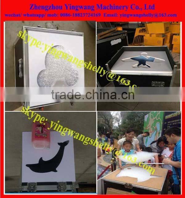 Floating sky helium cloud making shaping machine different shapes cloud making machine