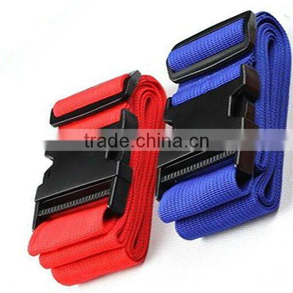 Taffeta named luggage strap for travel bag