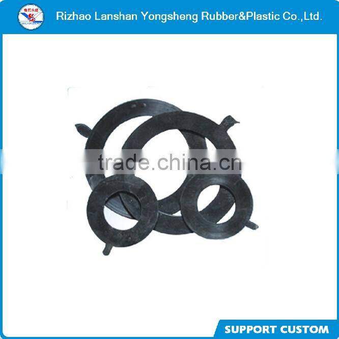 different material different sizes round flat rubber gasket