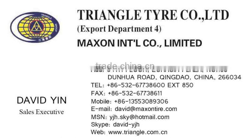 Triangle Factory Light Truck Tire 7.00R15 TR624