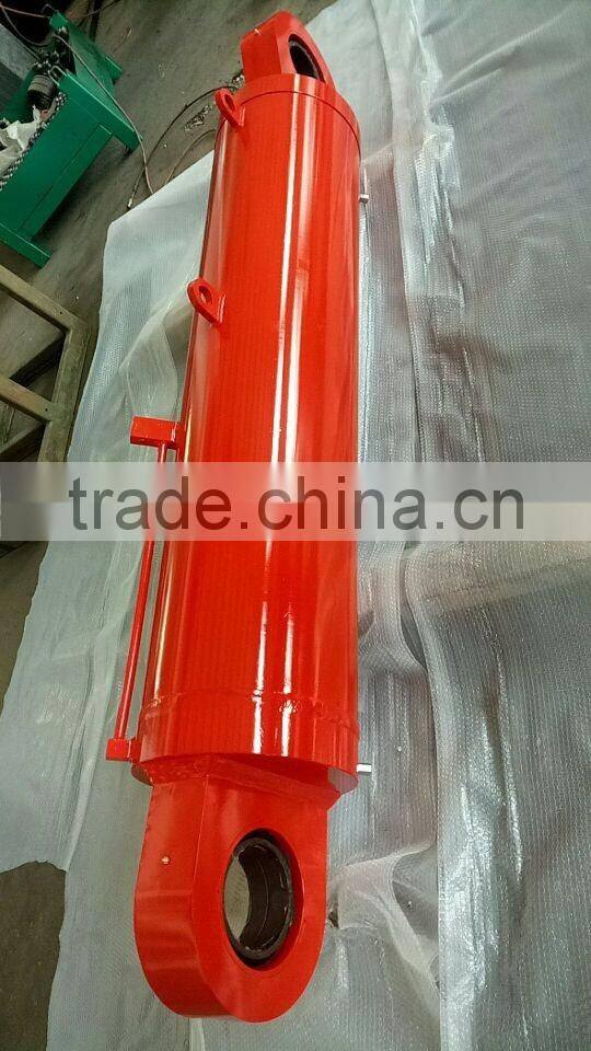 double acting piston rod hydraulic cylinder used for ship