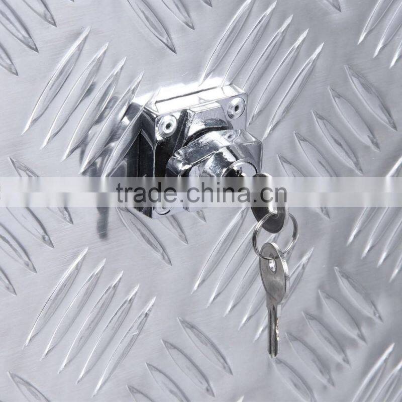 Lockable Aluminum truck tool box, pickup underbody toolbox, underbed storage toolbox