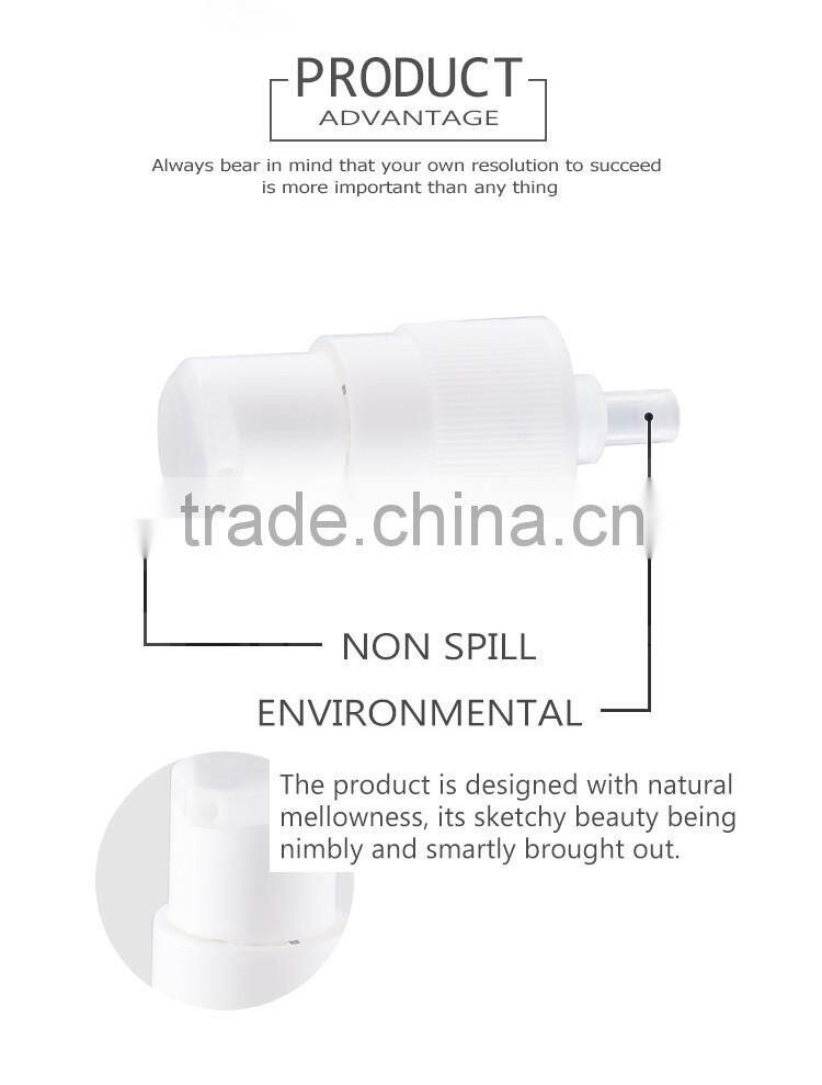 China supplier best quality plastic hot sales 20/410 treatment cream pump