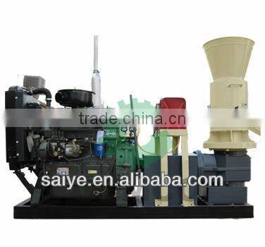 Sawdust moving roller pellet machine
