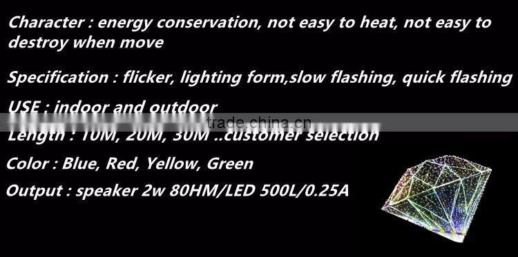 Festival Decorative Bluetooth Speaker Light for Outdoor, Garden, Home