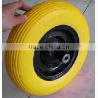 solid pu foam rubber wheel