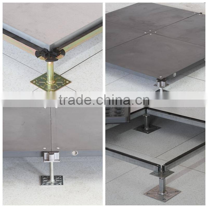 Vitian OA network raised access floor round metal pedestals
