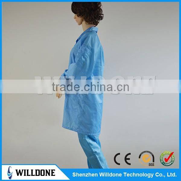 Hot Sale Antistatic Cleanroom ESD Smock