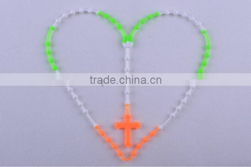 cross silicone necklace