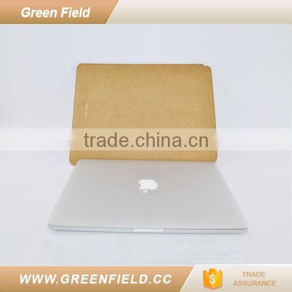 velvet laptop sleeve washable kraft paper 2017
