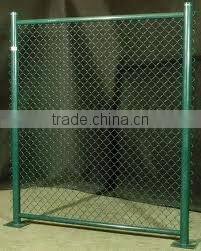 solid metal fence panel