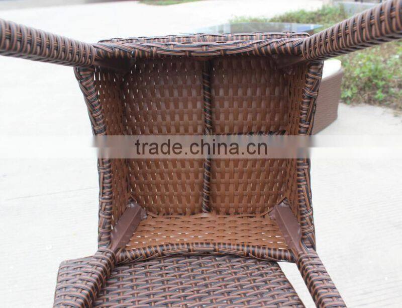 Western modern outdoor wicker bar furniture (CF878)