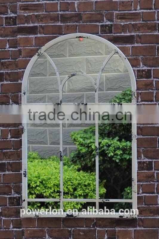 Hand Made Antique Metal Frame Bathroom Mirror