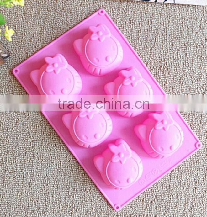 Silicone Kitty Cat Cake Mold