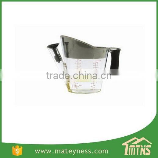 Gravy Oil Fat Separator Measuring Cup with Strainer