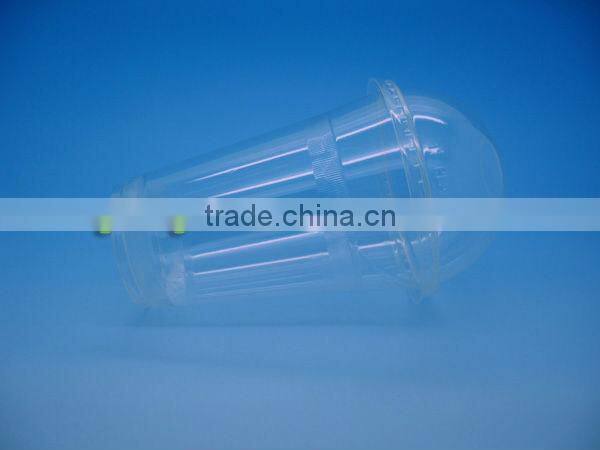 PLA Cold drinking clear plastic Cup/ biodegradable ice cream cups