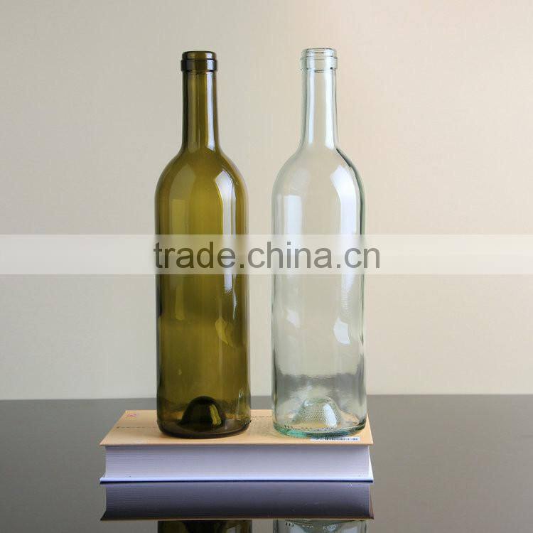 The newest style Screw cap/ Cork Best selling empty wine bottles for sale