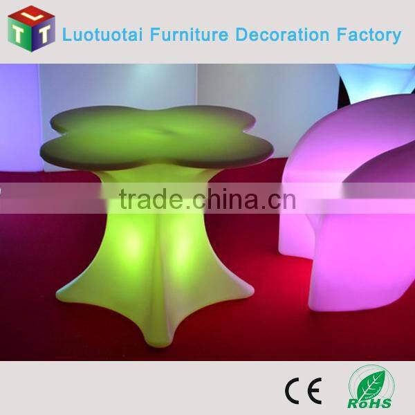 cheap hot sale color changing LED plastic bar table