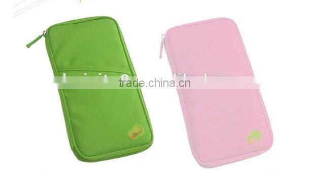 CY151 Travel Card Cash Document Organizer Wallet Rfid Blocking Passport Holder