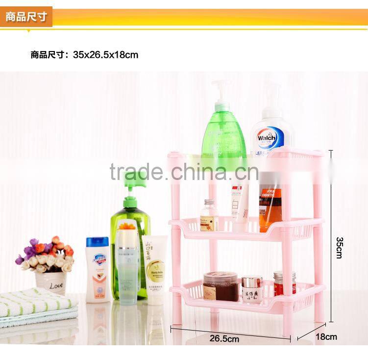 N230 High quality multifunctional bathroom plastic triangle storage rack