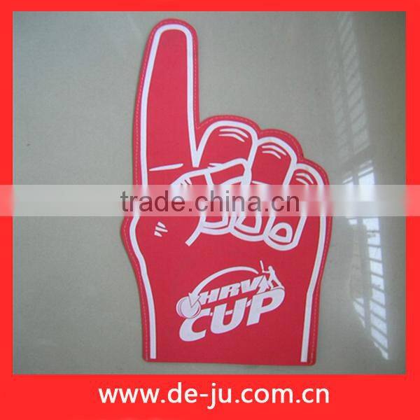 Five Fingers Flag Printing Custom Eva Foam Hand