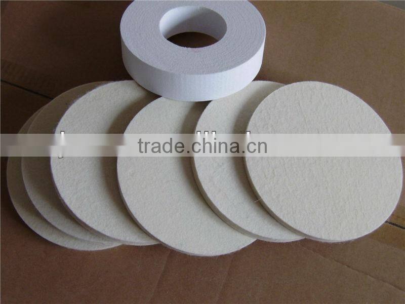Felt polishing wheels. polishing felt wheels, felt seals and gaskets