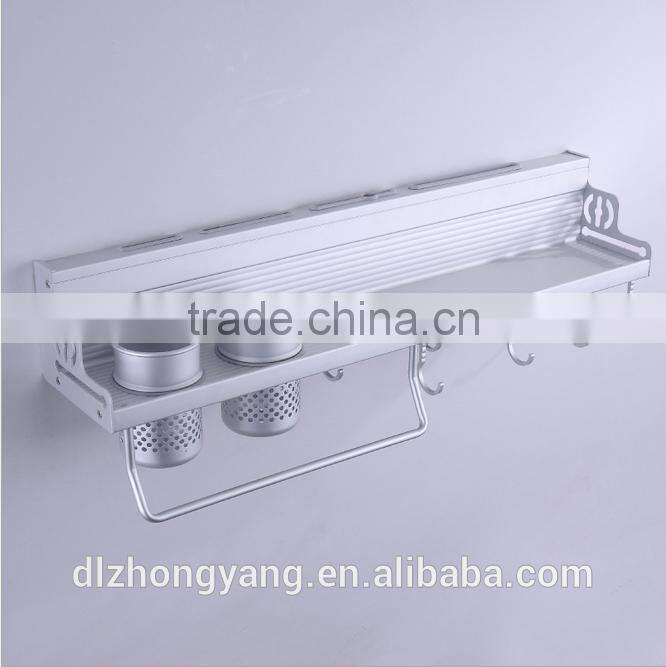 Kitchen wall Mounted pantry Holder Organizer Storage rack Spice shelves