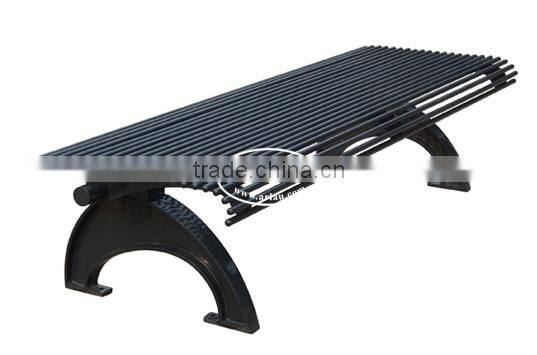 Arlau Cast Aluminum Patio Furniture Polished,Red Metal Outdoor Bench,Metal Mesh Chair Outdoor