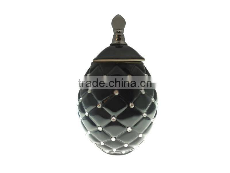 fashionable fashion silver jewelry gift wedding box glass set display with Crystals from SWAROVSKI