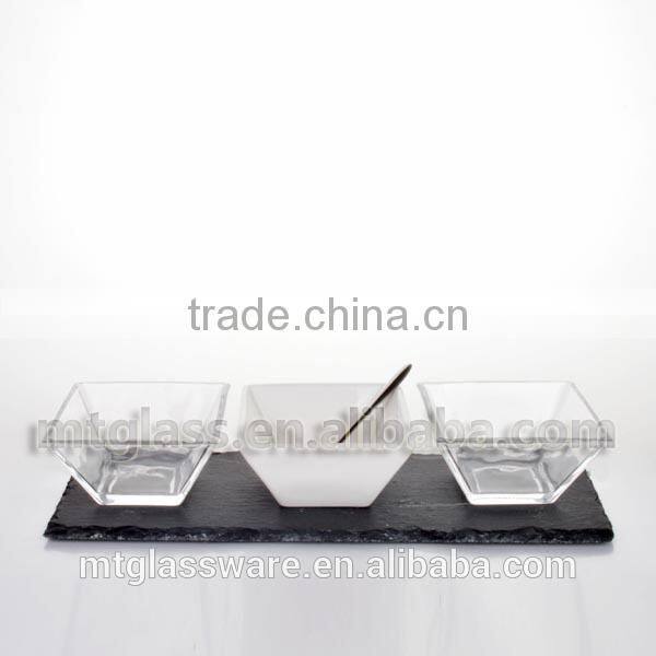 wholesale bulk 1 ceramic and 2 clear glass ice cream dessert bowl for kitchen,dinner