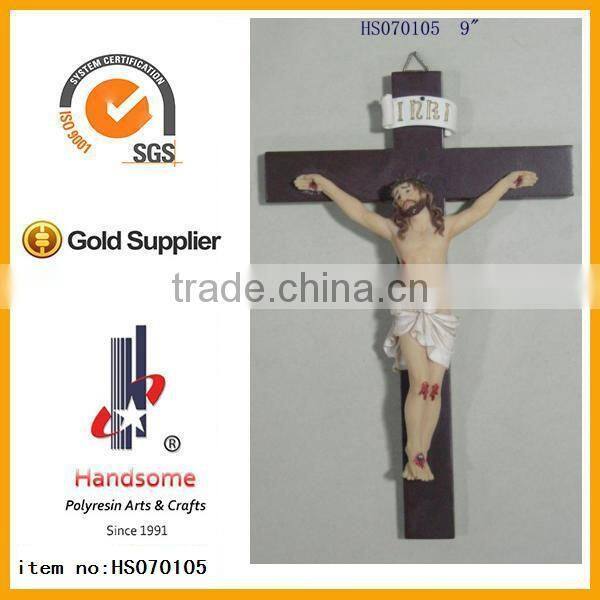 Polyresin 3D Jesus Cross For Home Decoration