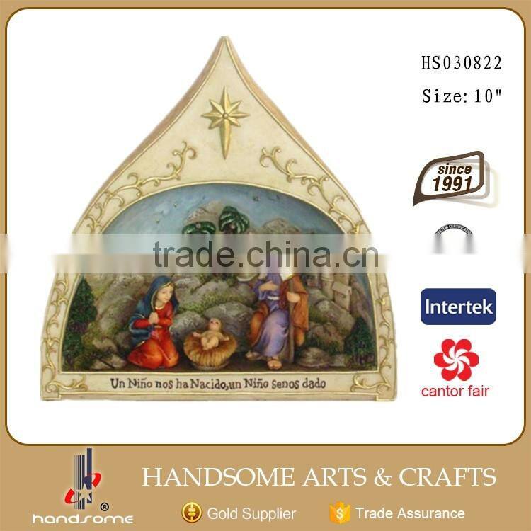 10 Inch Castle Holy Family Religious Statues Catholic