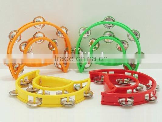 Hand drum Tambourine Musical Instrument wholesale plastic tambourine