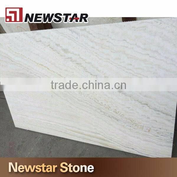 Italian sunny white marble kitchen slab