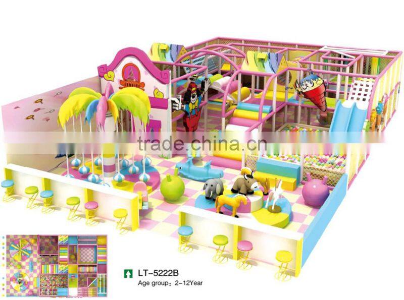 2014 New Arrival Pirate Ship Theme Kids Indoor Playground Equipment For Sale