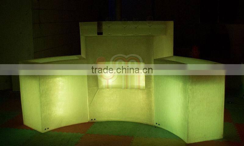 2014 Morden Luxury Furniture /Led Reception Lighting Table