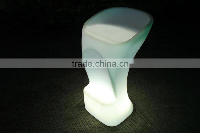 Remote Color Changing Stylish Rechargeable LED Flashing Bar Stool