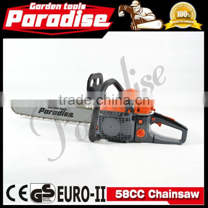 Spare Chainsaw 52CC 58CC 62CC Petrol Chainsaw with CE