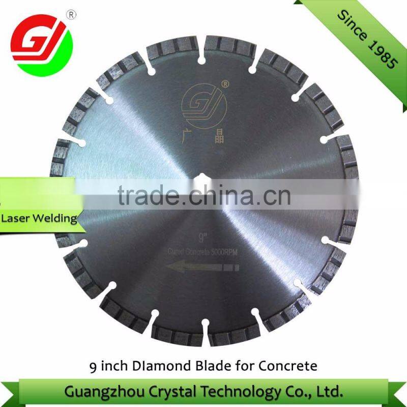 high quality laser welding saw blade for reinforced concrete/ diamond blade for concrete/diamond tool manufacturer